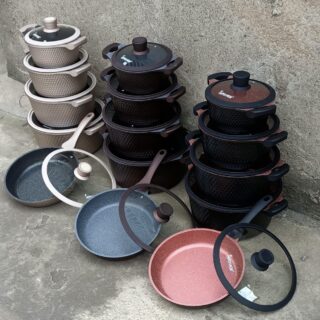 10pcs Tc granite Cookware Set