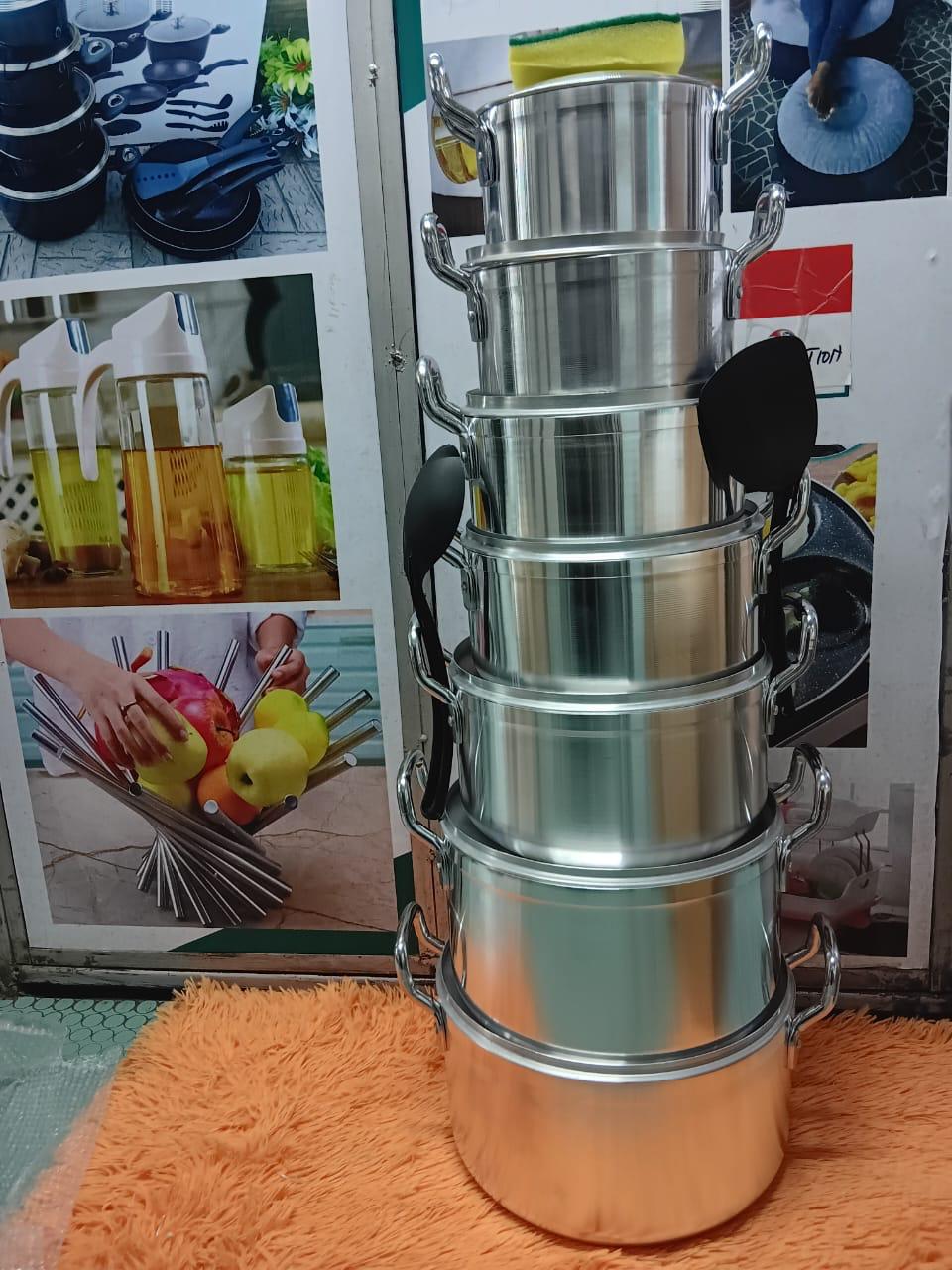 14-Pcs Tornado TC Cooking Pot Set