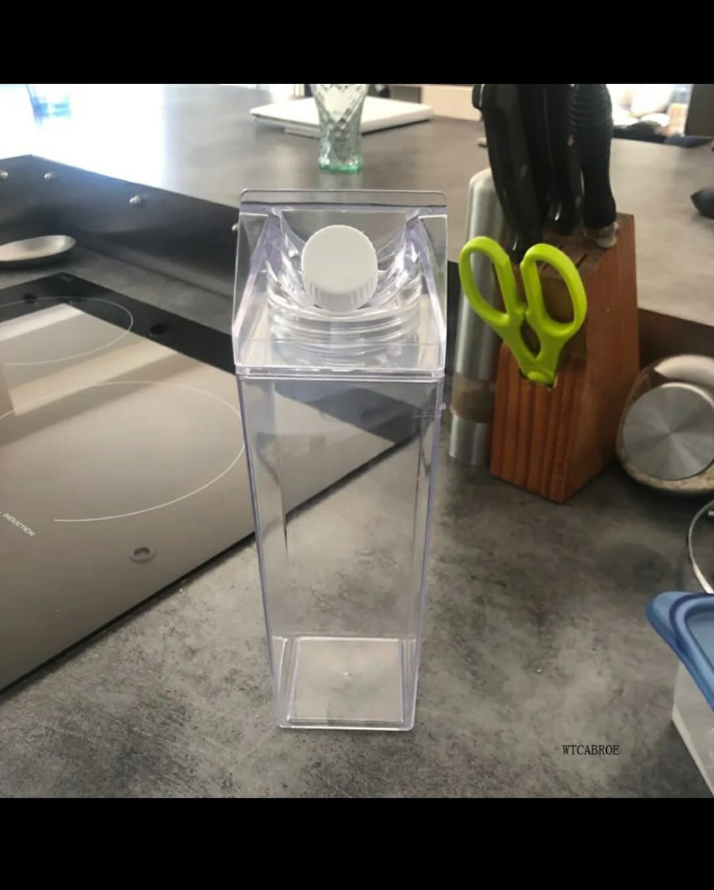 Acrylic Milk/Water Container 1ltrs - Image 2